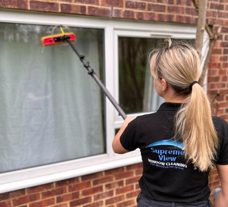 Window cleaning work