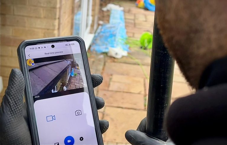 Window cleaning work