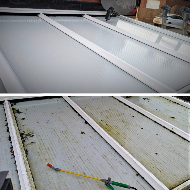 Window cleaning work